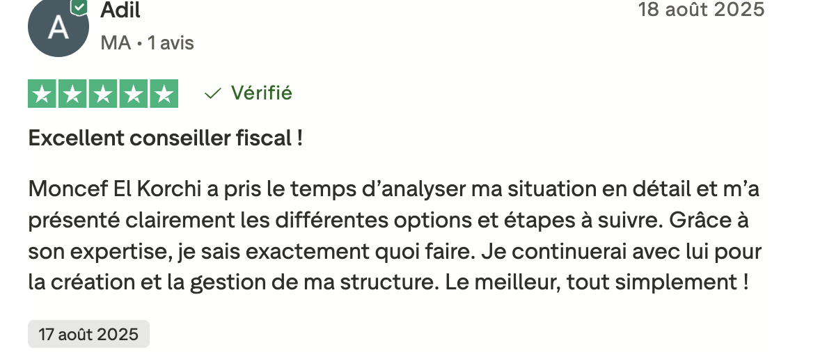 Testimonial screenshot 2